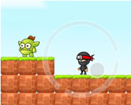 Angry ninja game Gru HTML5 játék