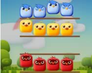 Birds lineup Gru HTML5 játék